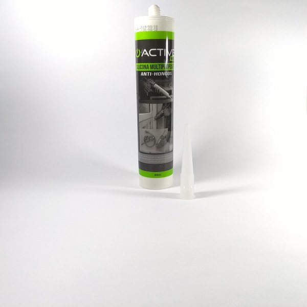 SILICONA TUBO TRANSPARENTE ACTIVE